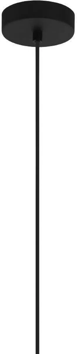 Eglo Blackcrown 1 Hanglamp - Industrieel - Zwart/Bruin