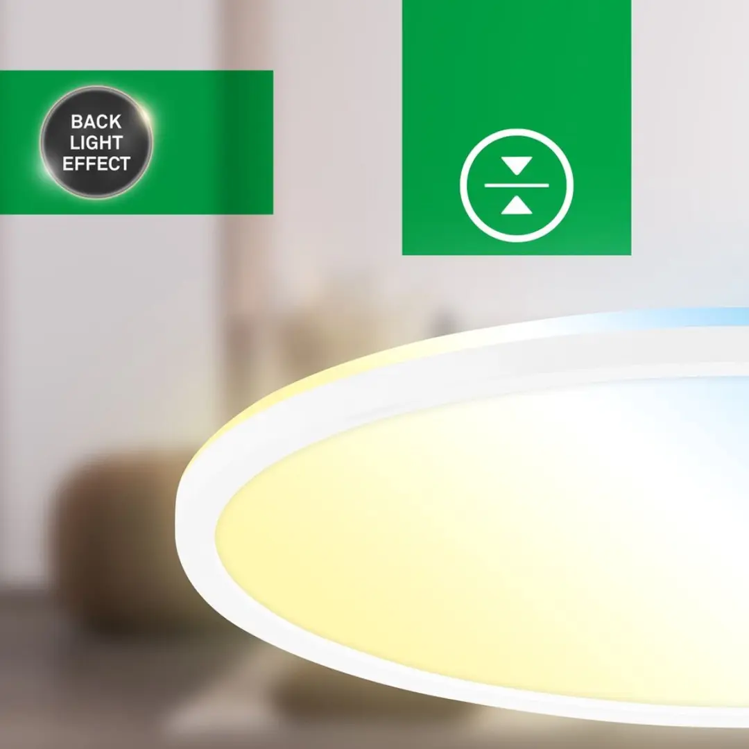 Briloner Tava A LED Plafondlamp - Ø42cm - Wit