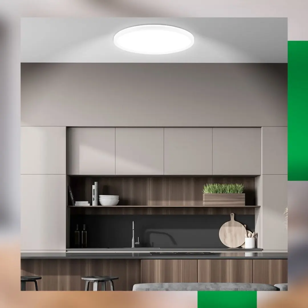 Briloner Tava A LED Plafondlamp - Ø42cm - Wit