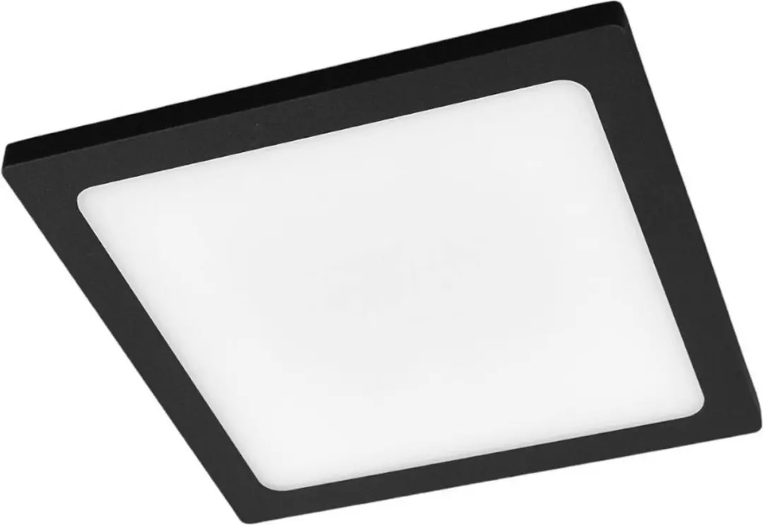 Lucande LED Plafondlamp 11.5W - Antraciet/Wit