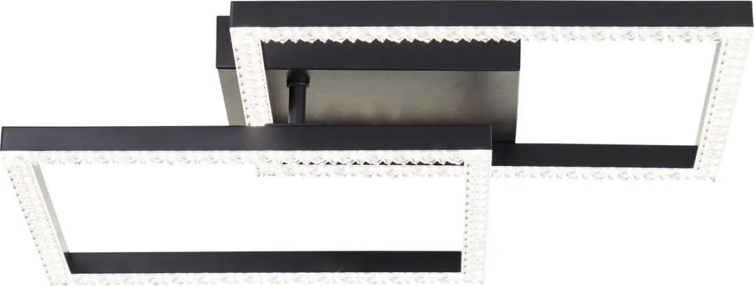 Brilliant Ranni Plafondlamp 18W - 4000K - Zwart - afbeelding 6 van 6