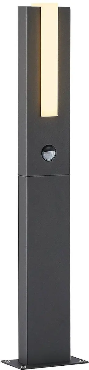 Lucande Padverlichting Zuillamp 8.6W - Grafietgrijs/Opaalwit