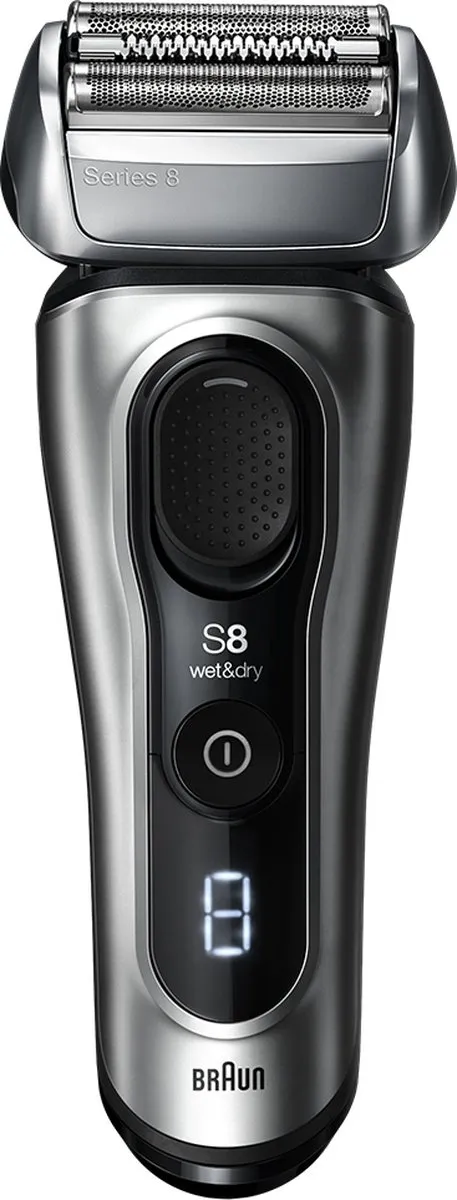 Braun Series 8 8567CC Scheerapparaat - Zwart/Zilver