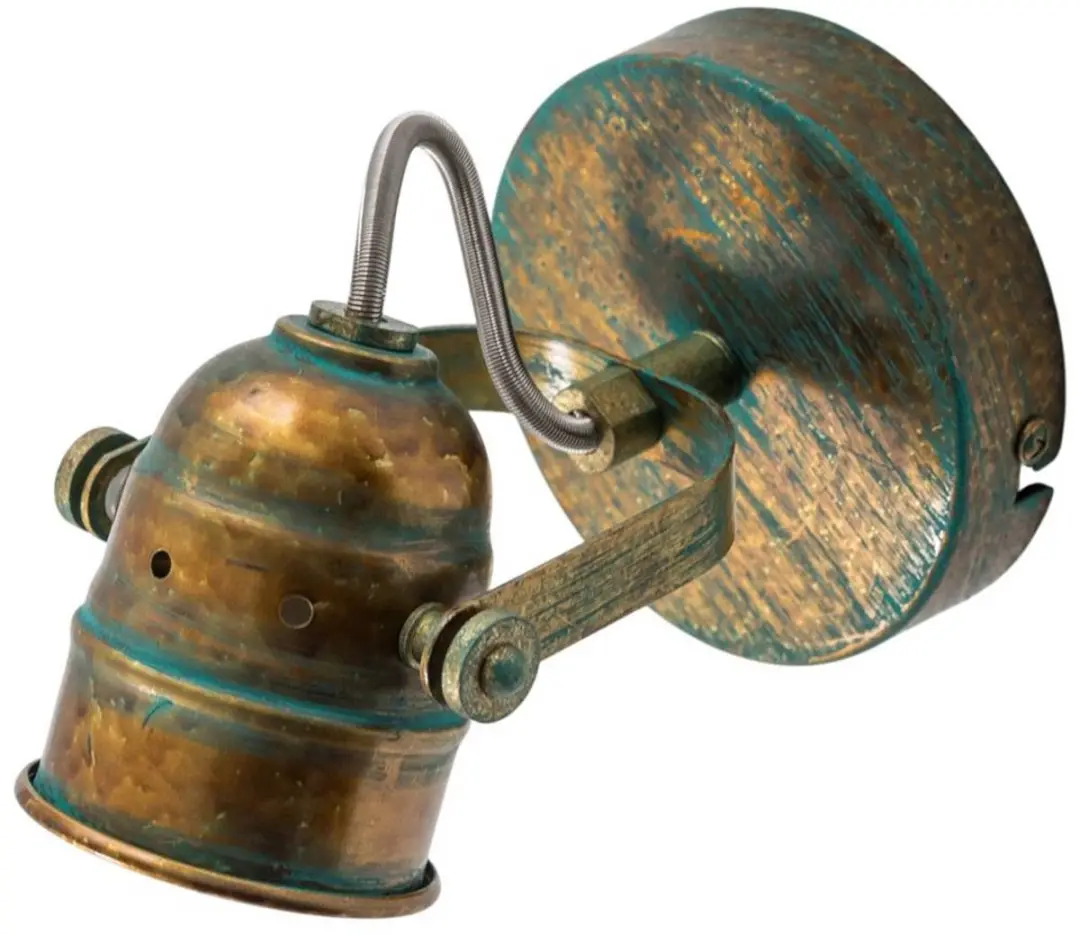 Lindby Wandlamp Metaal GU10 10W - Verdigris