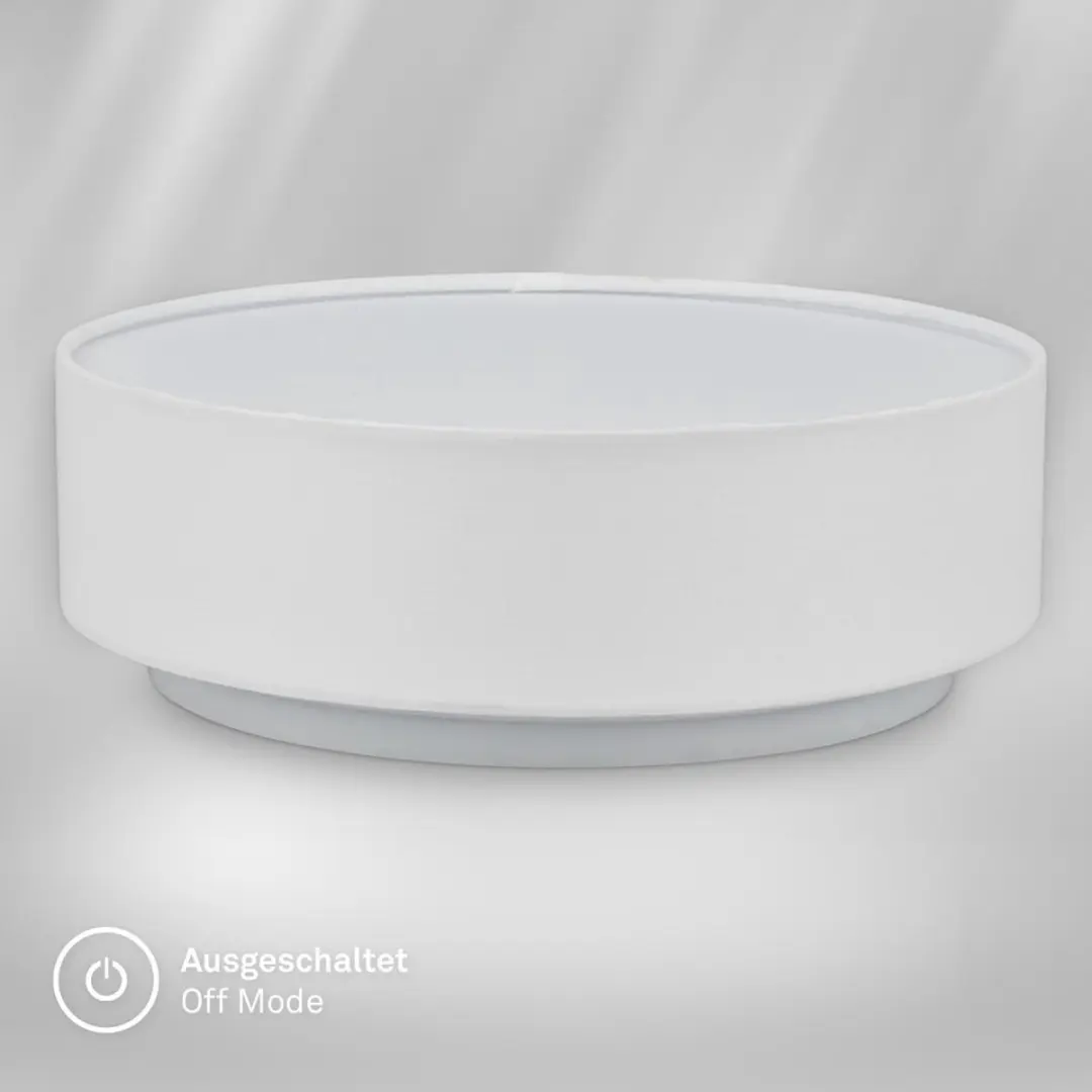 Briloner Duck Plafondlamp 16W - Ø30cm - Wit