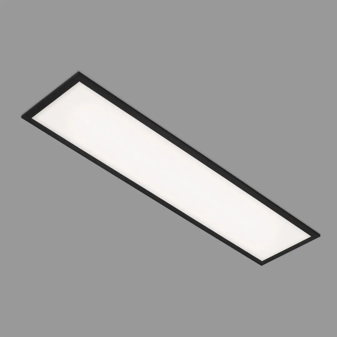 Briloner Simple LED Plafonnière 22W 2.200Lm - 100cm Zwart