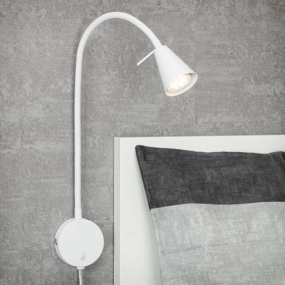 Briloner Tusa LED Wandlamp 4.7W - Warm Wit - Ø8cm