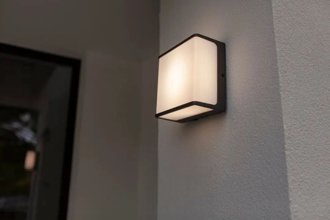 Lutec Doblo Wall Medium Wandlamp 19.1W - Antraciet grijs - afbeelding 6 van 6