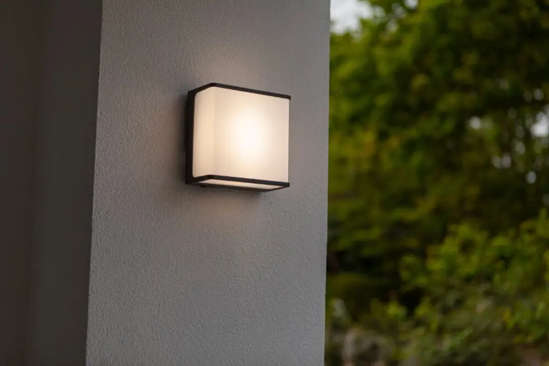 Lutec Doblo Wall Medium Wandlamp 19.1W - Antraciet grijs