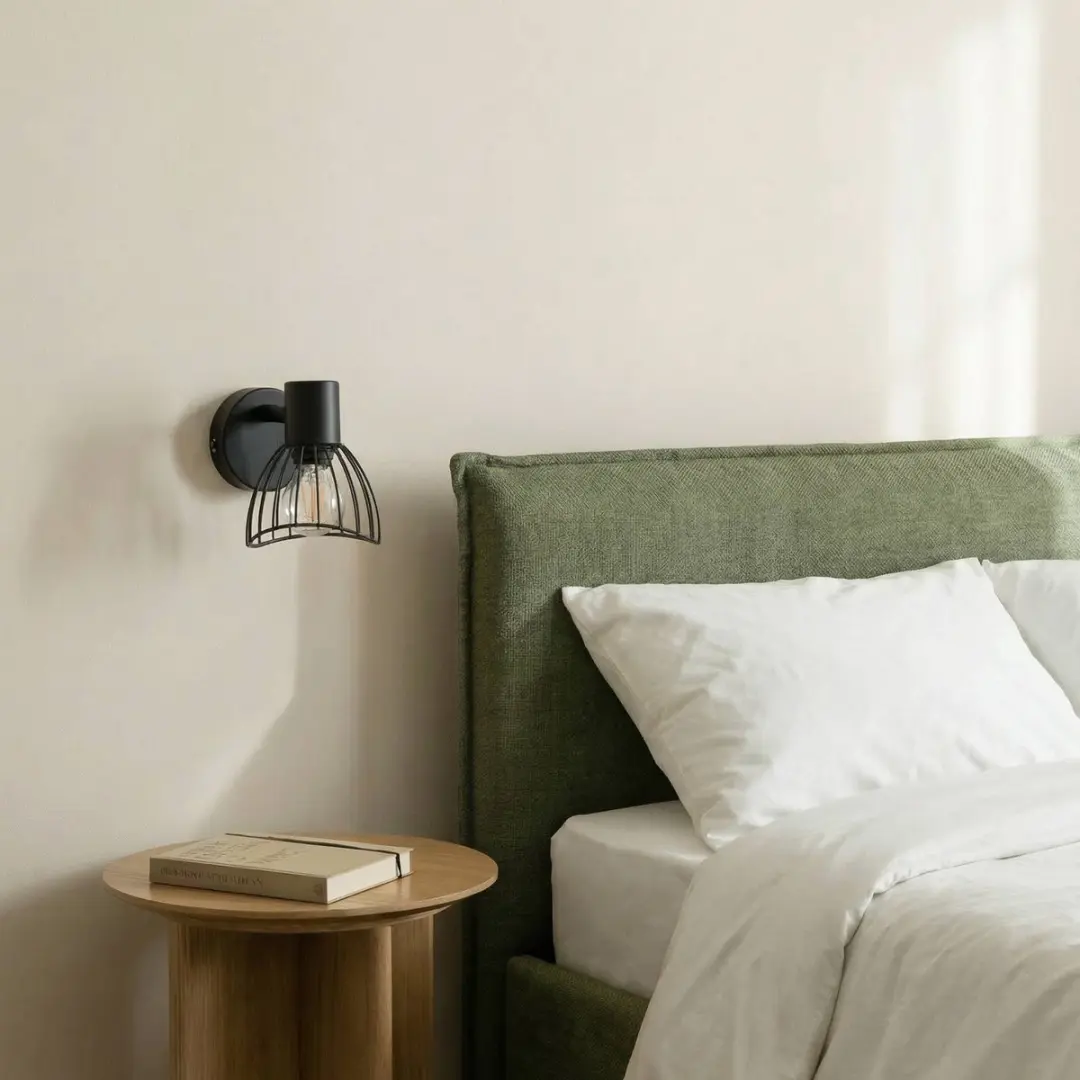 Lindby Plafondlamp 1 Licht E14 - 17cm - Zwart