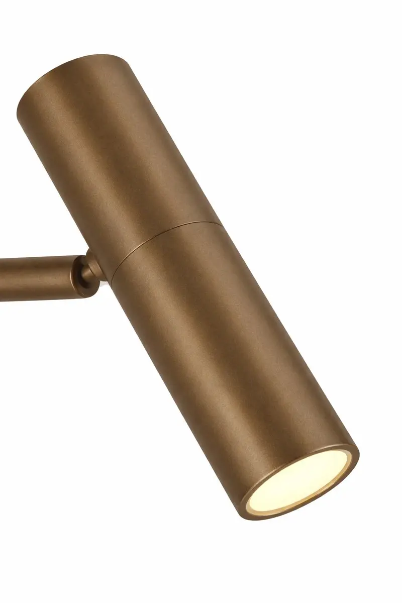 Freelight Undici Vloerlamp 2 Lichtpunten 150cm - Brons