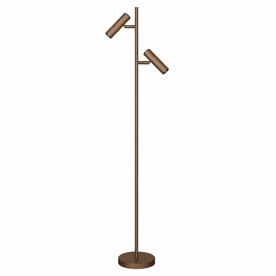 Freelight Undici Vloerlamp 2 Lichtpunten 150cm - Brons