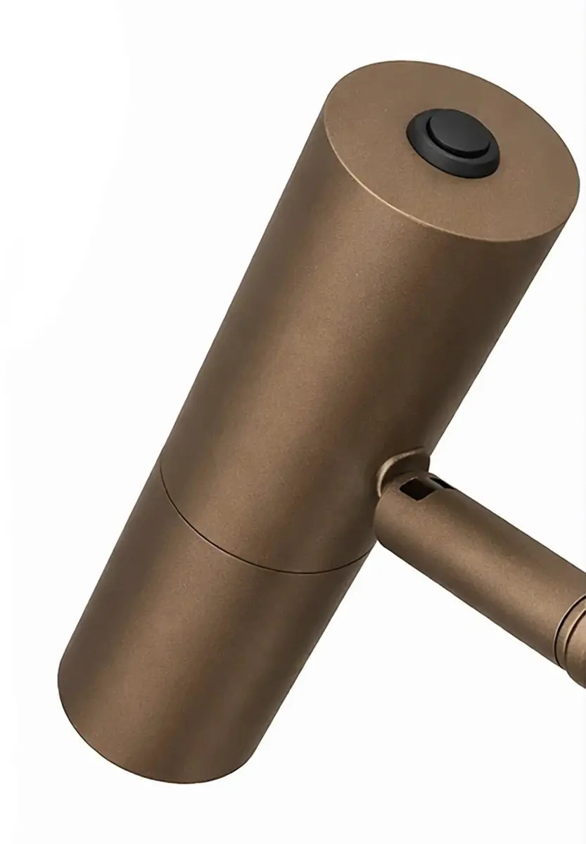 Freelight Undici Vloerlamp 2 Lichtpunten 150cm - Brons