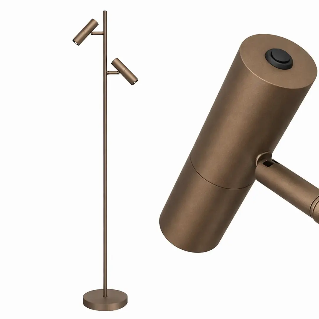 Freelight Undici Vloerlamp 2 Lichtpunten 150cm
