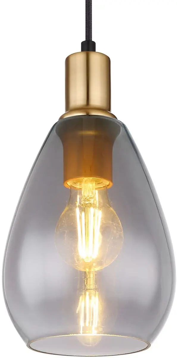 Globo FANNI Hanglamp - Zwart - Ø15cm - E27