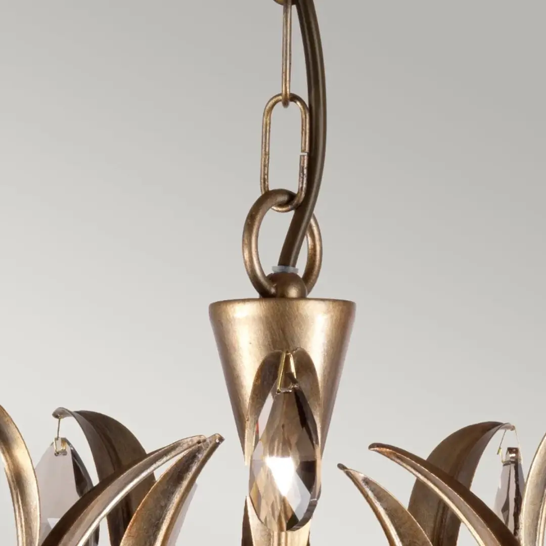 Elstead LED Kroonluchter 5xE14 60W - Bronze Patina
