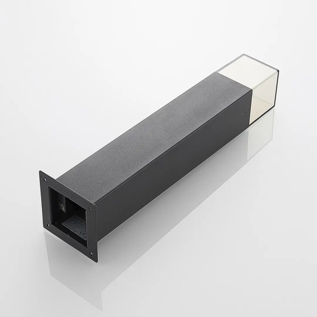 Lucande Sokkellamp Aluminium 1 Licht E27