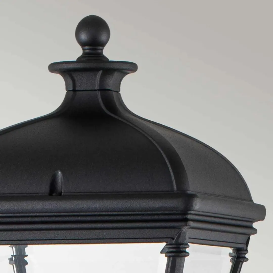 Elstead Lighting Bayview LED Tuinpilaar E27 60W - IP44 - Zwart