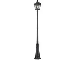 Elstead Lighting Bayview LED Tuinpilaar E27 60W - IP44 - Zwart - afbeelding 6 van 6