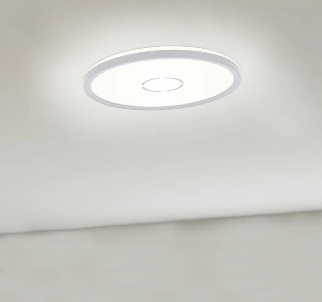 Briloner FREE Plafondlamp LED 18W 2.400 Lumen - Wit-Zilver Ø29cm