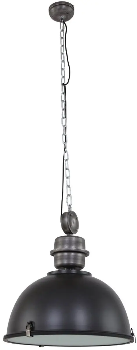 Steinhauer Hanglamp Bikkel XXL 7834ZW - Ø52cm Zwart