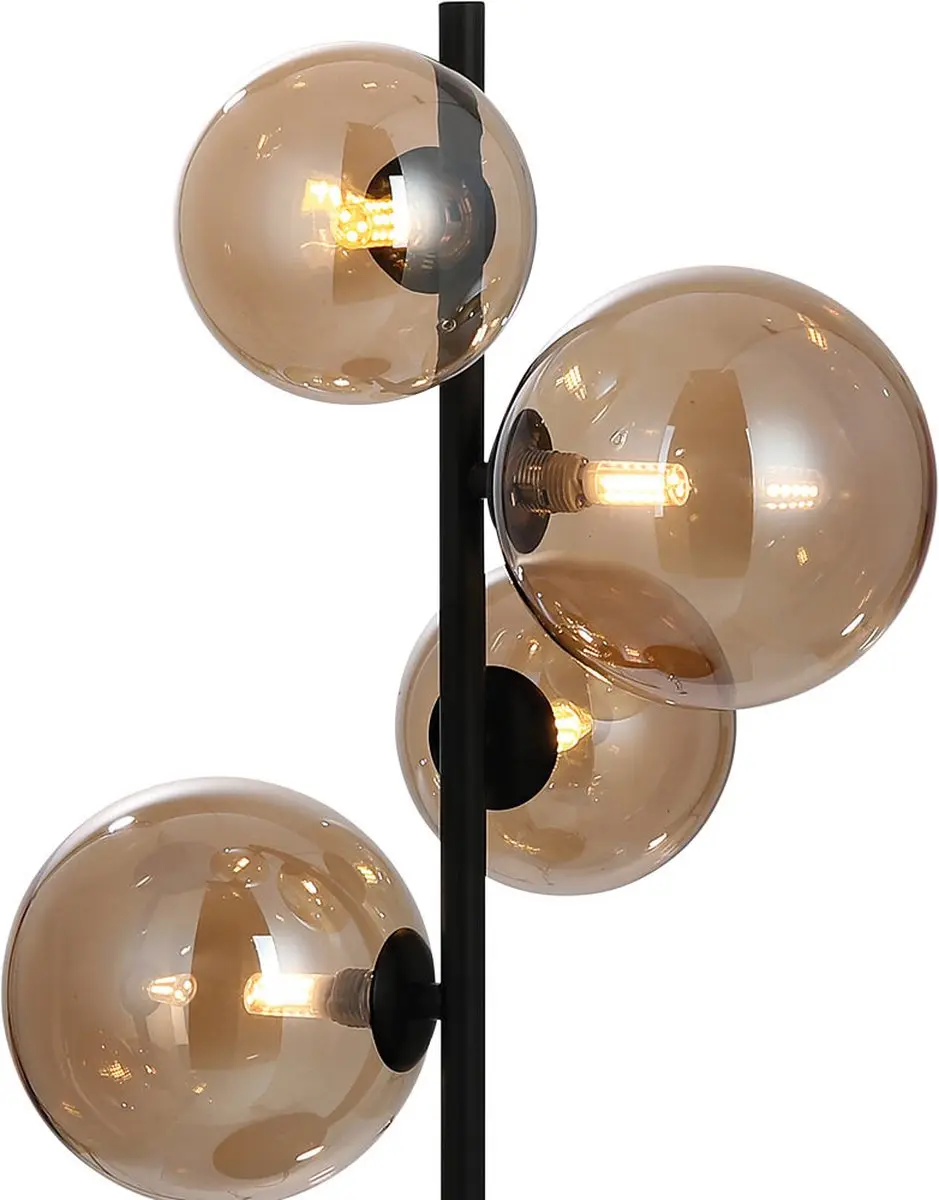 Freelight Calcio 4 Tafellamp - 60 cm - Zwart