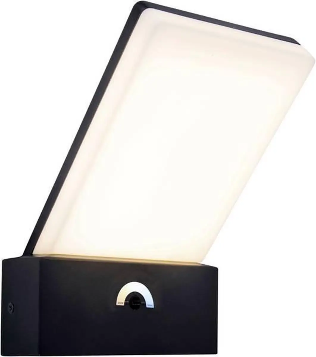 Lutec Pano Wandlamp Buiten 17.5W - Donkergrijs