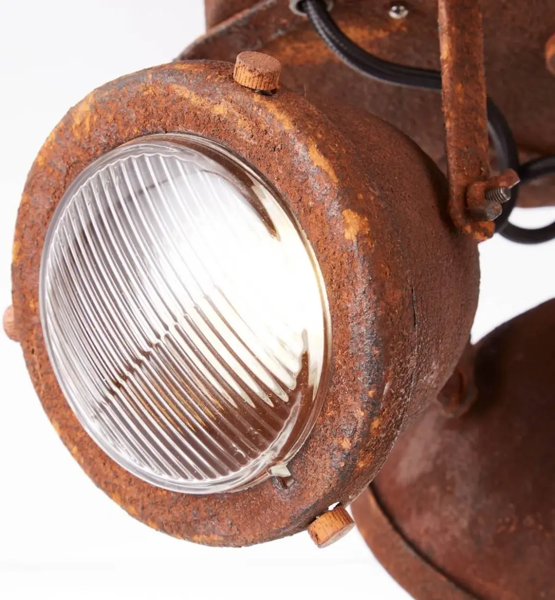 Brilliant Carmen Plafondlamp - 3 Lichtpunten 28cm Roestkleurig