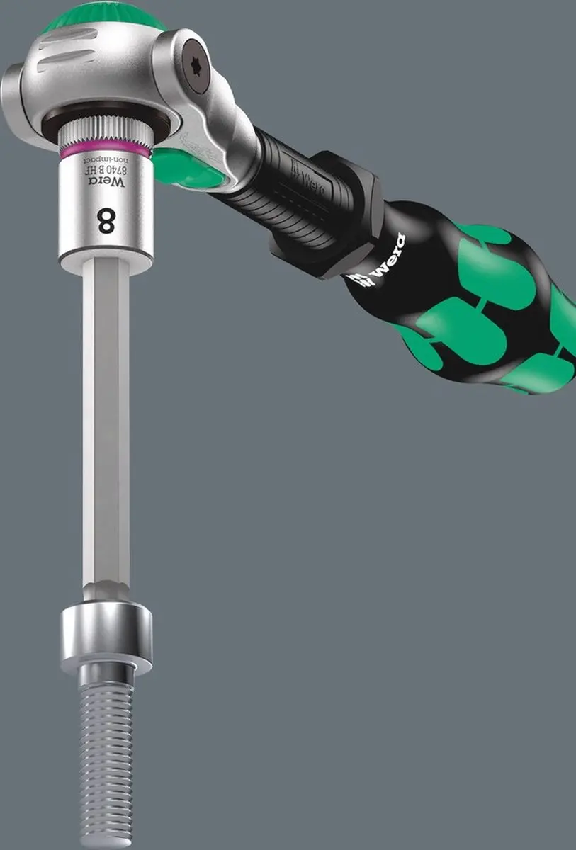 Wera 8740 B HF 05003181001 Dopsleutelbitset 3/8" - 7-delig