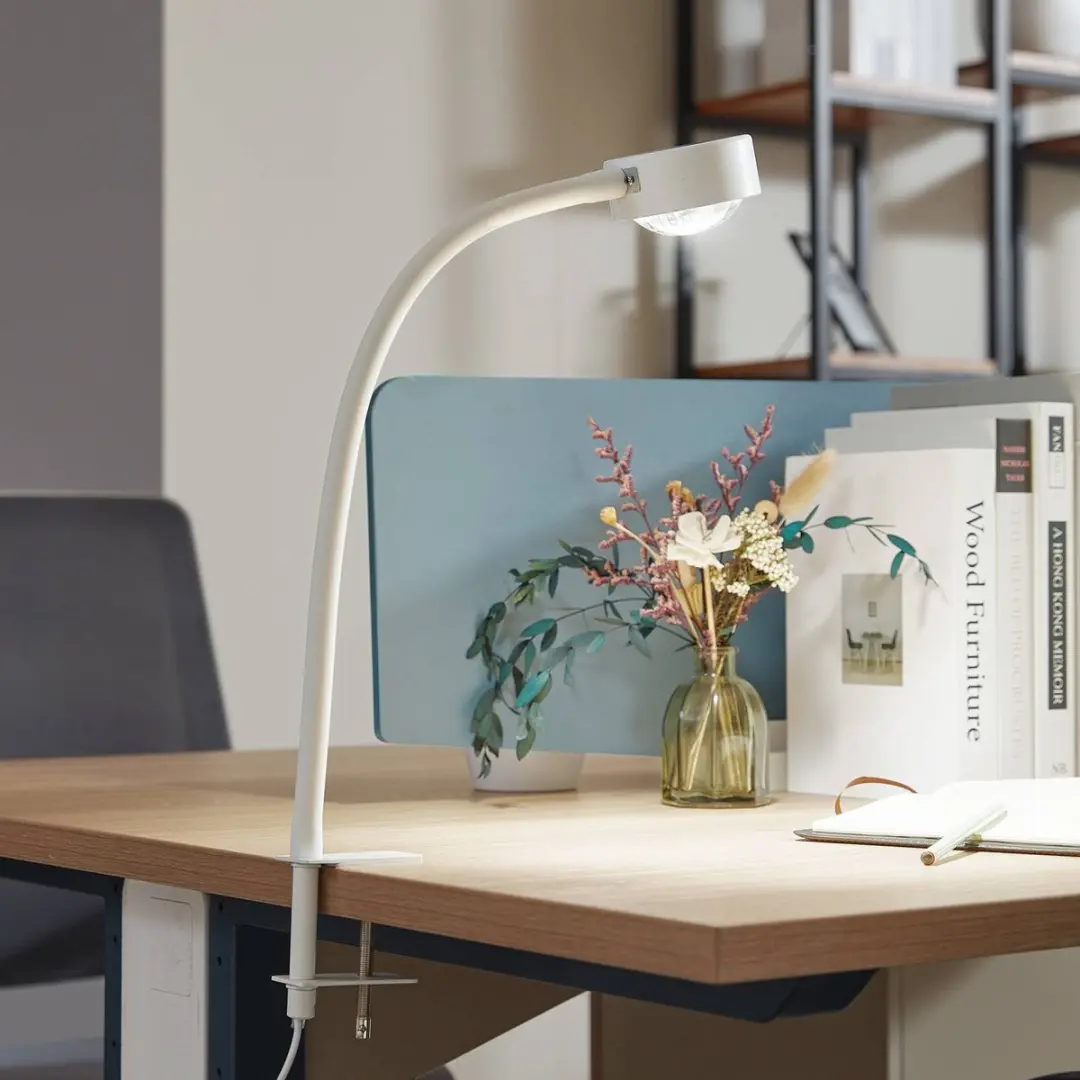 Lindby Klemlamp 11W GX53 - 25cm - Wit mat