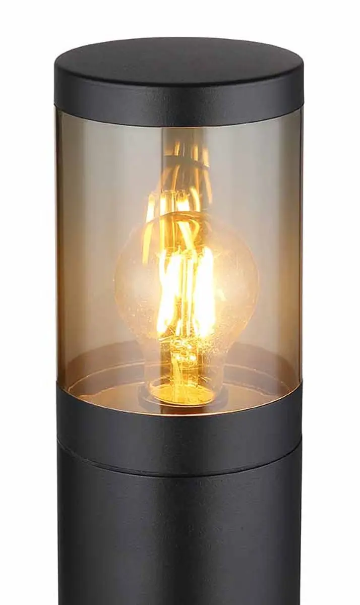 Globo Xeloo Vloerlamp - Zwart - E27 - 14cm - afbeelding 6 van 6