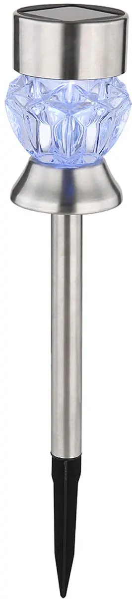 Globo Solarlamp Tuindecoratie RGB 5000K - Zwart - 4 Stuks