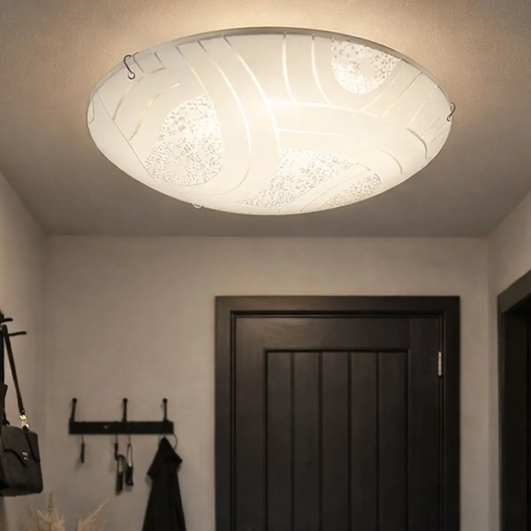 Globo Plafondlamp Kristallen 1-vlam 8W Warm Wit - 640lm