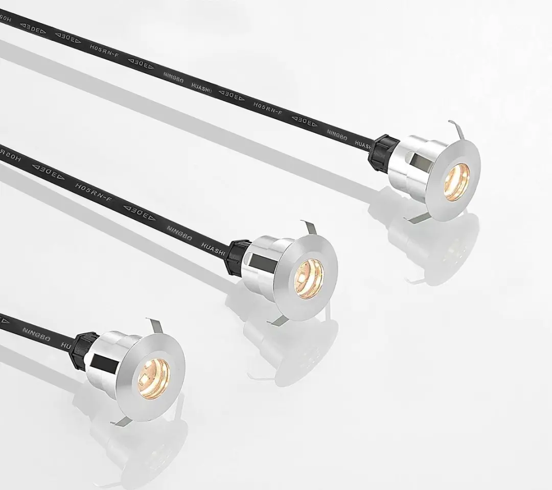 Lindby LED Inbouwspot 3x 0.41W - Aluminium