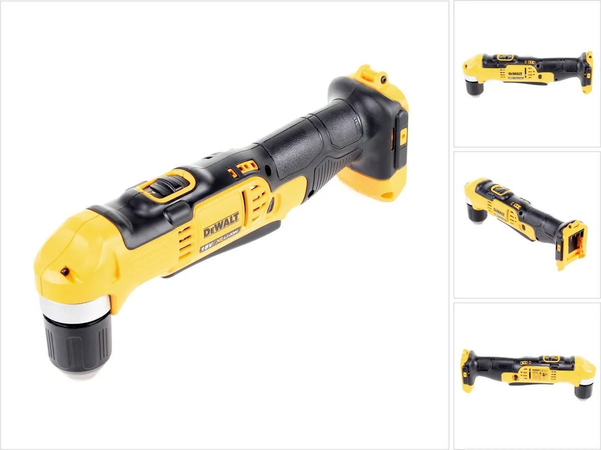 DeWalt DCD740N Haakse Boormachine 18V - 28mm Hout/10mm Metaal