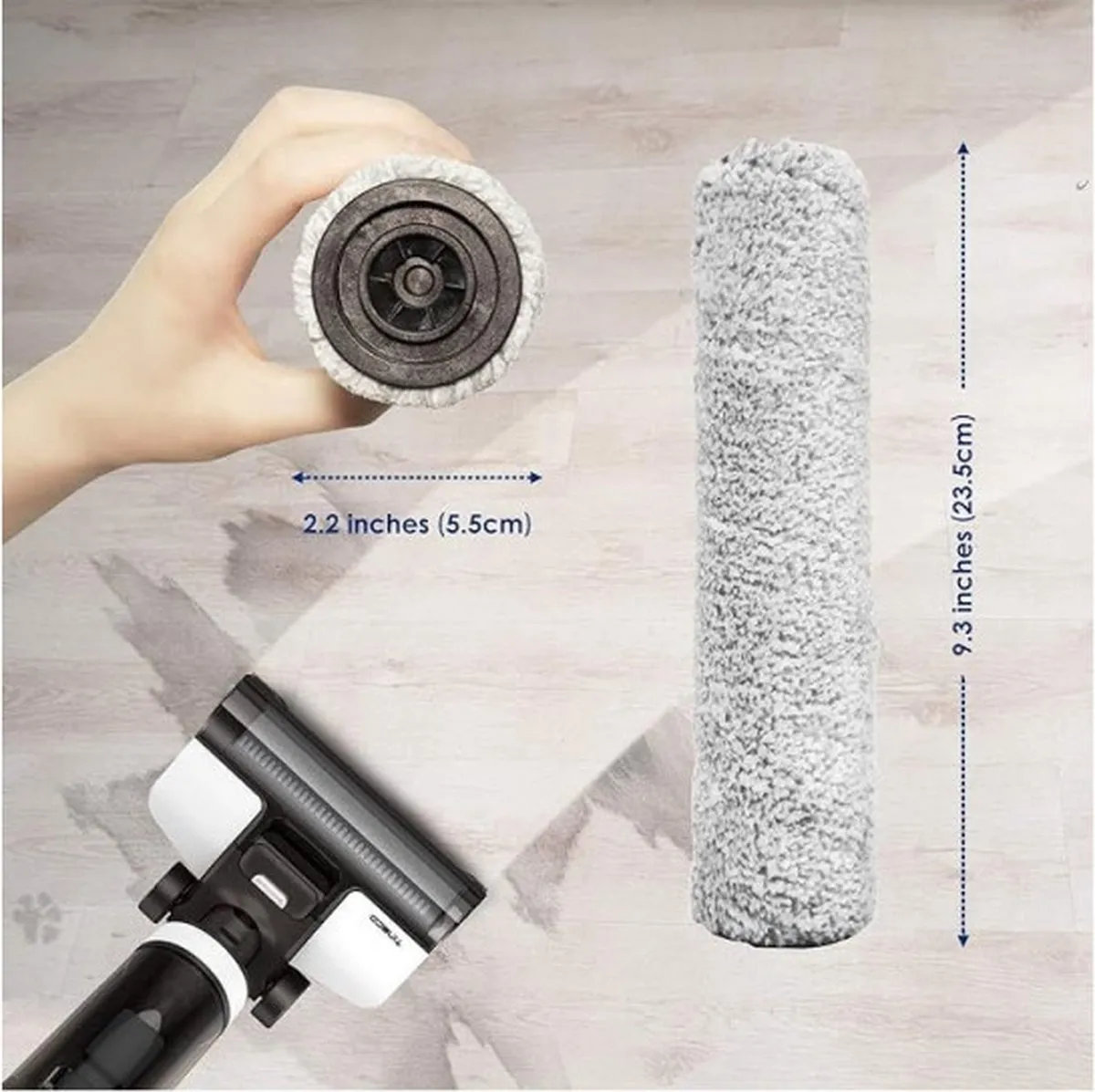 Tineco Floor One S7 Premium Accessoires - 2 HEPA-filters & 2 Borstels