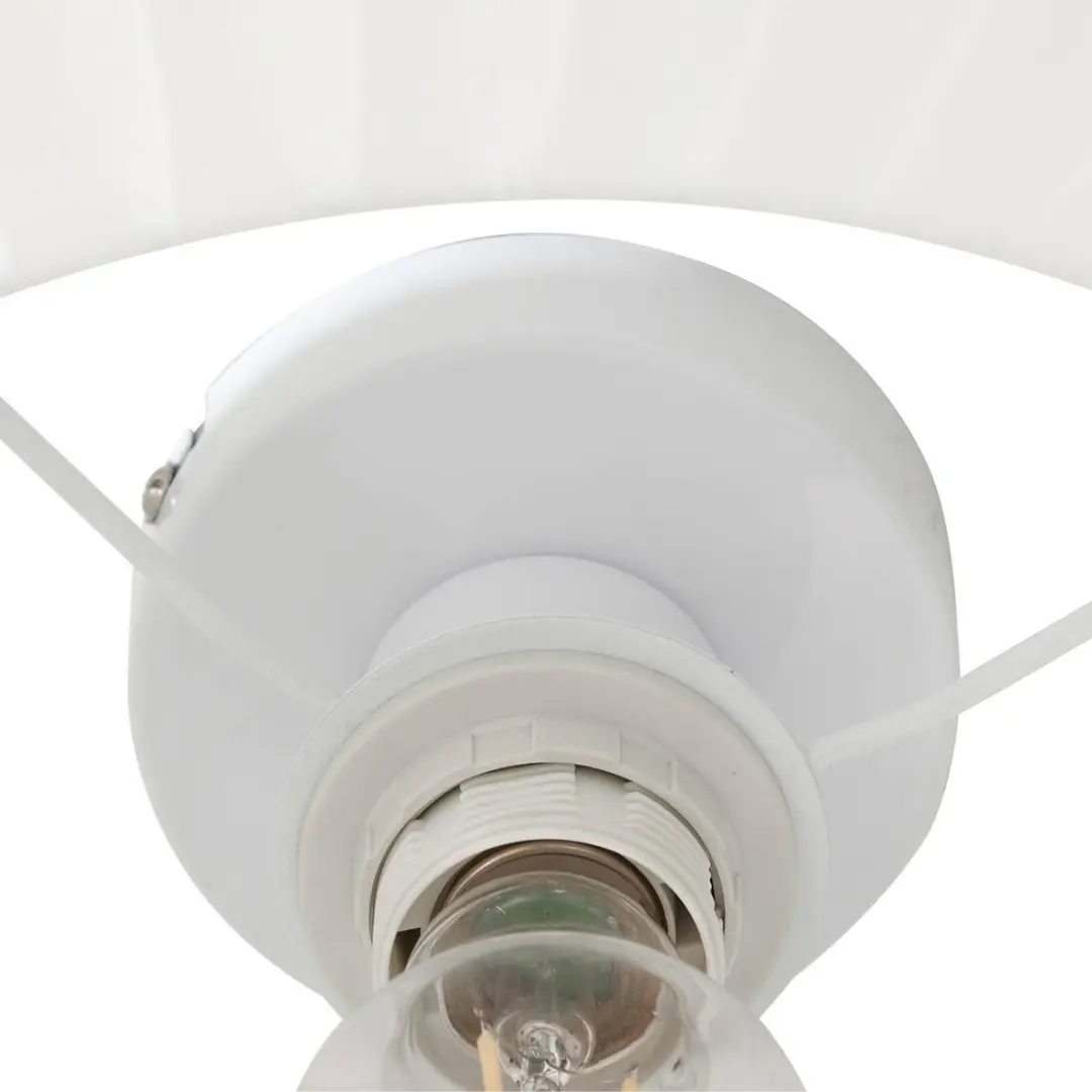 Lindby Plafondlamp Textiel 1 Licht E27 - 40cm - Wit