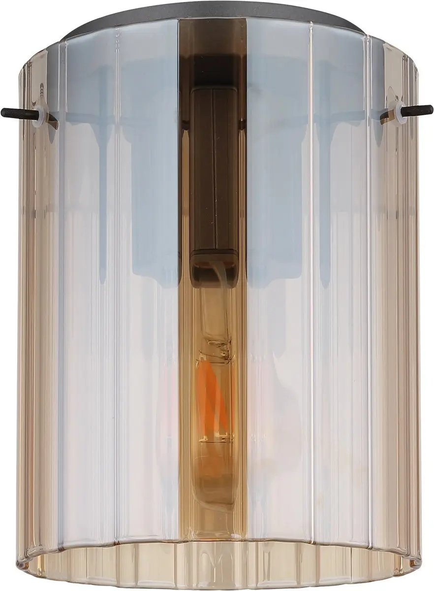 Globo Tulivar Plafondlamp - Ø18cm - Amberkleurig - E27