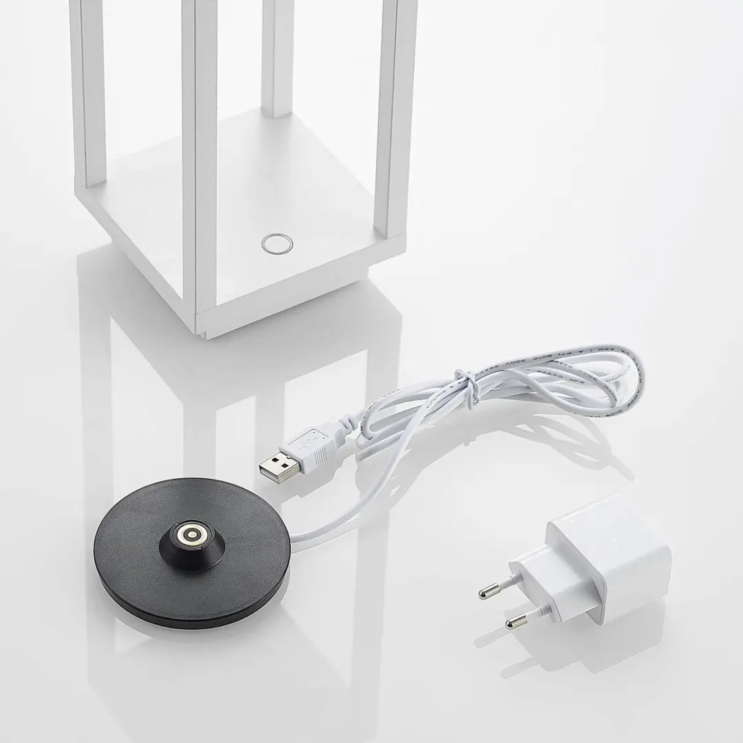 Lucande Terraslamp Aluminium 2.2W - 1 Lichtpunt Warm Wit