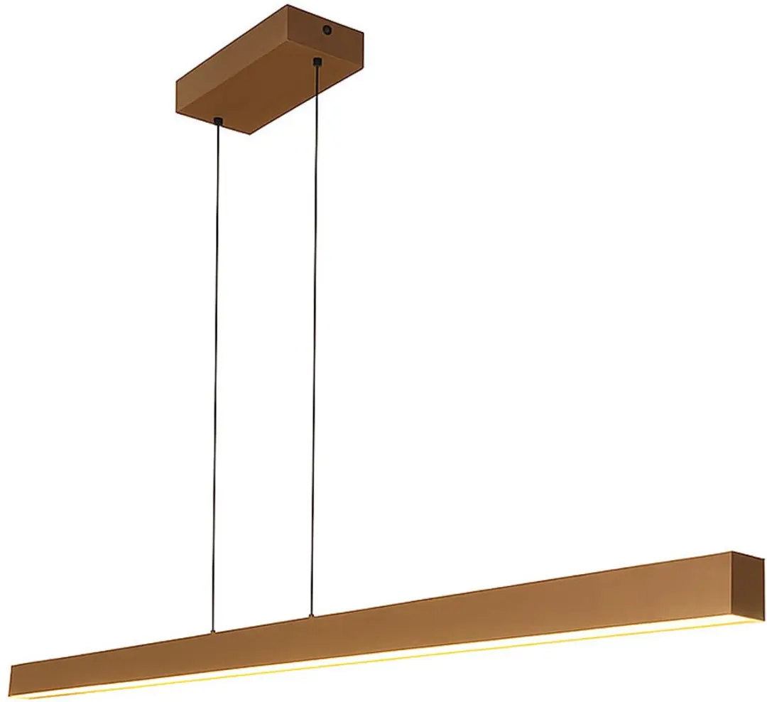 Freelight Tindra Hanglamp Brons 120cm - 3 LED Punten Warm Wit