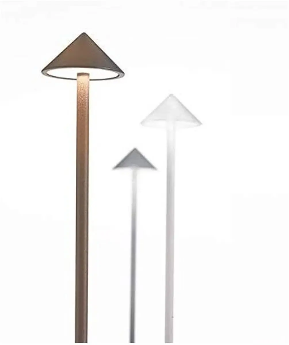 Zafferano Pina Pro LED Tafellamp - Donkergrijs - 2.2W - 12 uur