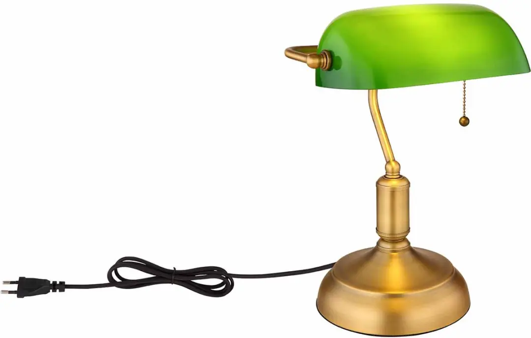 Globo Antique Tafellamp 18cm - Messing