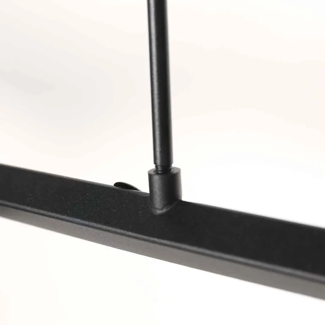 Steinhauer Marcadore Hanglamp 120cm - 6 Leds Zwart