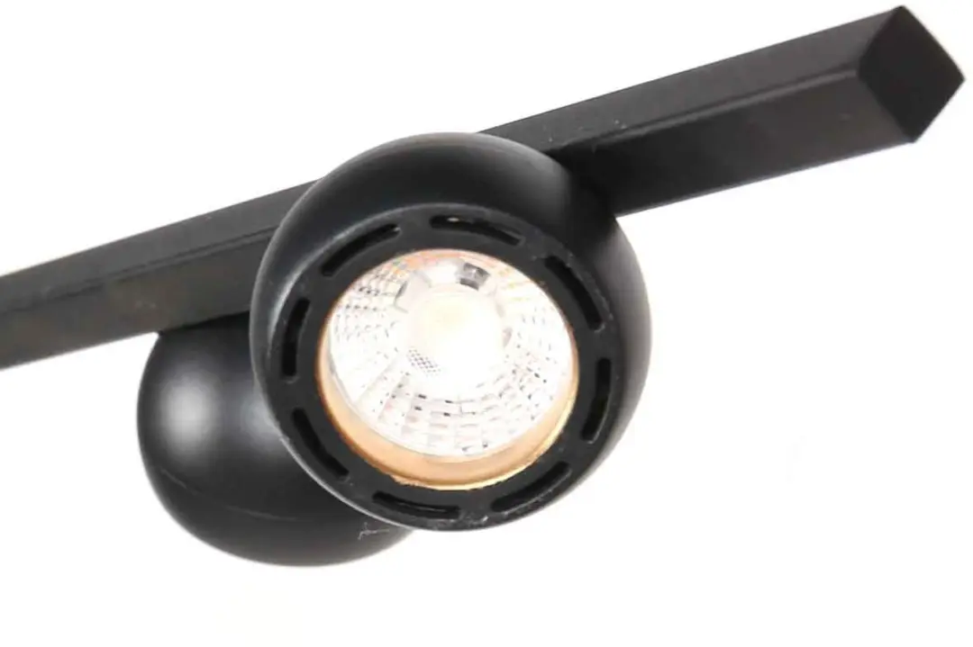 Steinhauer Marcadore Hanglamp 120cm - 6 Leds Zwart