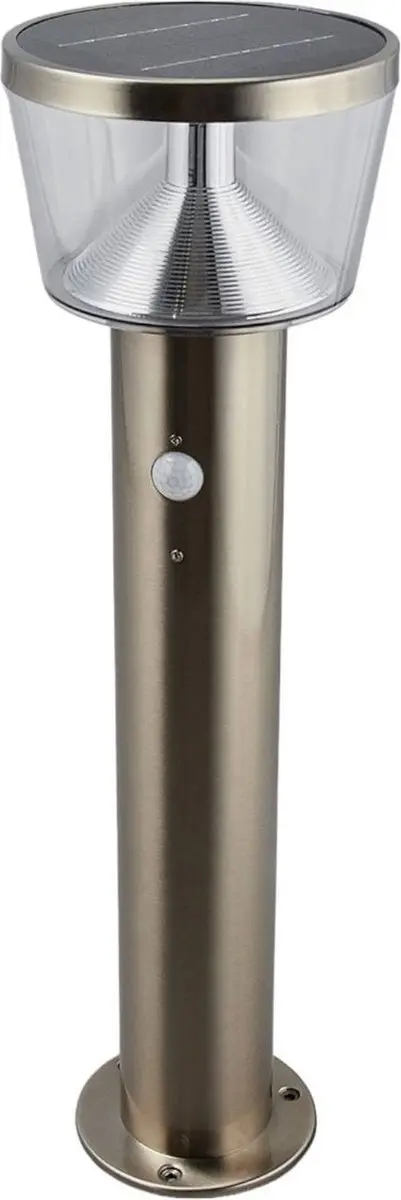 Lindby Solar Buitenverlichting - 1 Lichtpunt - 6W - Roestvrij Staal