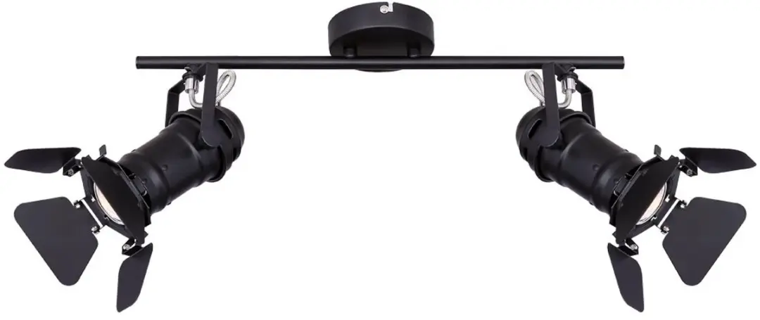 Globo Plafondlamp Spot Strip 2x GU10