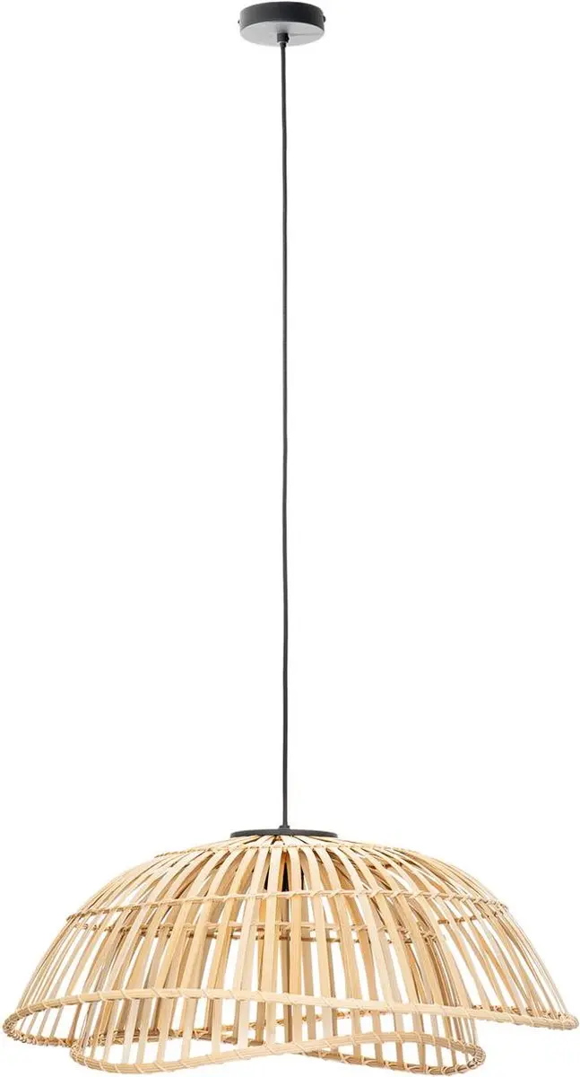 Lindby Hanglamp Bamboe E27 - 1 Lichtpunt
