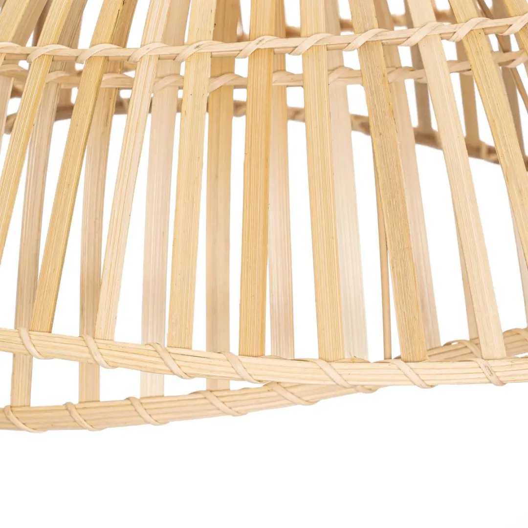 Lindby Hanglamp Bamboe E27 - 1 Lichtpunt