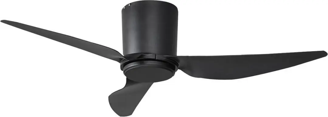 Lindby Plafondventilator 123cm - 3 Bladen - Zwart