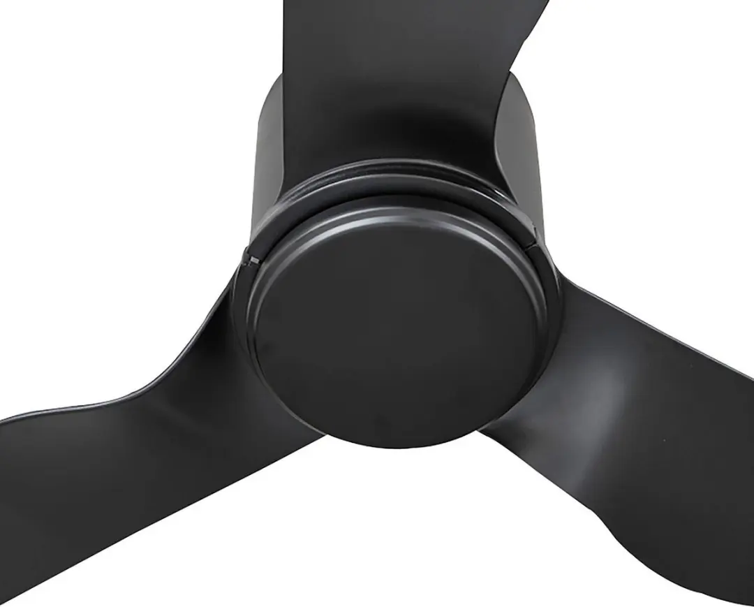 Lindby Plafondventilator 123cm - 3 Bladen - Zwart